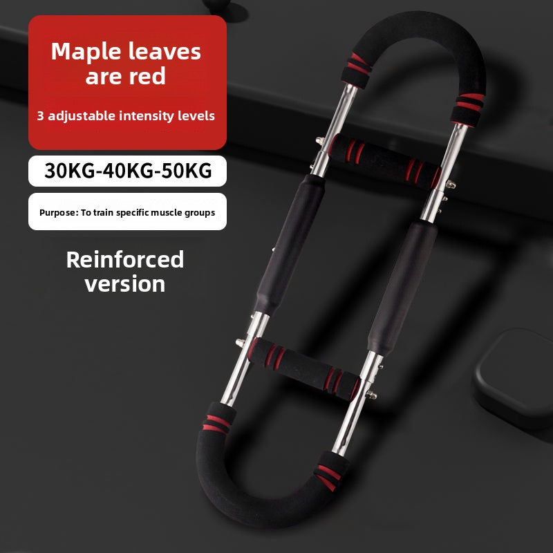 Adjustable Arm Strengthener Grip Bar Chest Expander