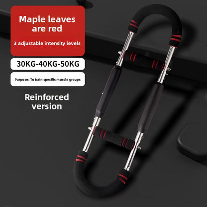 Adjustable Arm Strengthener Grip Bar Chest Expander