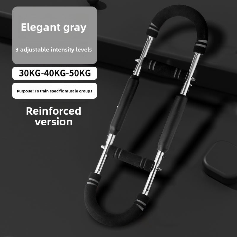 Adjustable Arm Strengthener Grip Bar Chest Expander