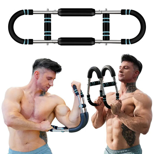 Adjustable Arm Strengthener Grip Bar Chest Expander